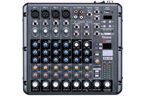 Thinuna MX-Q系列迷你調音臺上市，小小體積，能量超凡！